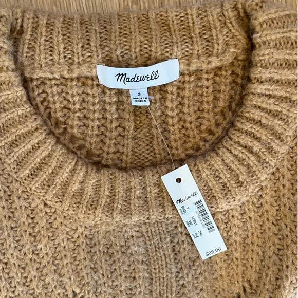 NWT Madewell Knit Sweater - Picture 2 of 3